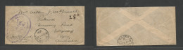 Egypt. 1915 (29 Nov) WWI. Australia New Zealand. Hospital Hilwa - Australia, Sydney. FM, Oval Cachet. Via Cairo. Scarce - Otros & Sin Clasificación