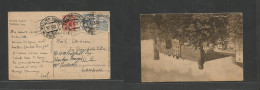 Estonia. 1922 (10 March) Tallinn Varsal - London, UK, Fwded North Carlisle. Multifkd Ppc. Fine. - Estland