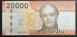 BILLETE CHILE 20.000 PESOS 2013 P-165d - Sonstige – Amerika