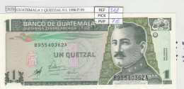 BILLETE GUATEMALA 1 QUETZAL 9.1. 1998 P-99  - Altri – America