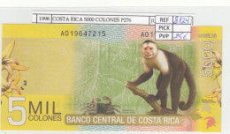 BILLETE COSTA RICA 5.000 COLONES P-276a N01998 - Sonstige – Amerika