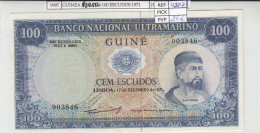 BILLETE GUINEA PORTUGUESA 100 ESCUDOS 1971 P-45a.5 N01997 - Autres - Amérique