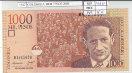 BILLETE COLOMBIA 1.000 PESOS 2005 P-450i N01537 - Other - America