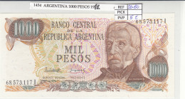 BILLETE ARGENTINA 1000 PESOS 1982 P-304d.2 N01454 - Sonstige – Amerika