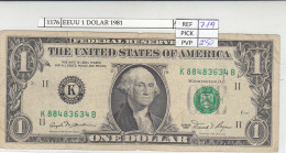 BILLETE EEUU 1 DOLAR 1981 P-468a N01176 - Other - America