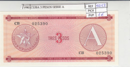 BILLETE CUBA 3 PESOS SERIE A 1985 P-FX2 - Sonstige – Amerika