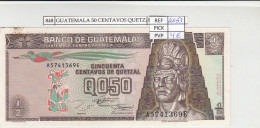 BILLETE GUATEMALA 50 CENTAVOS QUETZAL 1994 P-86b - Otros – América
