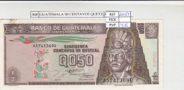 BILLETE GUATEMALA 50 CENTAVOS QUETZAL 1994 P-86b - Other - America