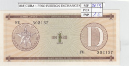 BILLETE CUBA 1 PESO SERIE D 1985 P-FX32  - Other - America