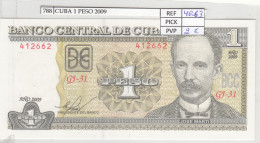 BILLETE CUBA 1 PESO 2009 P-128d - Autres - Amérique