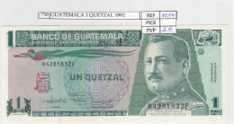 BILLETE GUATEMALA 1 QUETZAL 1992 P-73c - Otros – América