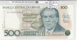 BILLETE BRASIL 500 CRUZADOS 1987 P-212c - Otros – América