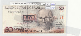 BILLETE BRASIL 50 CRUZADOS NUEVOS 1990 P-223 - Otros – América