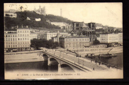 Lyon - Le Pont De Tilsit Et Le Coteau De Fourviere - Lyon 2