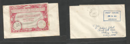 Great Britain - Xx. 1956 (2 July) Bahamas, Deep Creek, Andros - England, Woking. Envelope Circulated With Commonwealth R - ...-1840 Préphilatélie