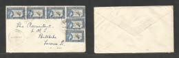 Bc - Gilbert & Ellice Is.. C. 1960 (4 Jan) Maiana - Antebaba, Sarawa Is. Multifkd Inter Island Mail, Scarce Mail Usage. - Other & Unclassified