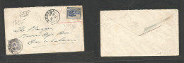 Bc - Kenya. 1941 (22 Oct) Dodoma - Dar Es Salaam (24 Oct) Fkd S. Africa Envelope, Taxed / Not Accepted, Cds "T. Mns Cach - Autres & Non Classés