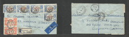 Bc - Nigeria. 1961 (19 Jan) Cameroun, UKTT Ovptd. Muyuka - London, GB. Registered Air Multifkd QEII Envelope, Tied Cds. - Altri & Non Classificati