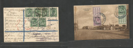 Bc - Swa. 1924 (6 Febr) SWA, Luderitz - Germany, Bremen (5 March) Registered Multifkd Front And Reverse Ppc At 5 1/2d Ra - Otros & Sin Clasificación