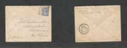 Bc - Zanzibar. 1900 (22 Aug) GPO - Netherlands, The Hague (11 Nov) 2 1/2a Blue Stationery Envelope, Large Size Type. - Otros & Sin Clasificación