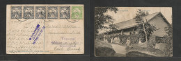 Hungary. 1916 (25 May) Budapest - Ottoman Empire, Constantinople. Multifkd Ppc, Depart + Arrival Censor Cachets. Written - Otros & Sin Clasificación