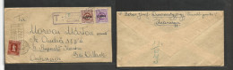 Hungary. 1946 (Dec 11) Nasyorgy - Austria, Villack. Early Inflation Period. Fkd Env + Taxed X2 Austrian P. Dues Ovptd, T - Andere & Zonder Classificatie