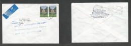 Kuwait. 1991 (8 Febr) Netherlands - Kuwait, Fahaheel. Air Fkd Envelope + Service Suspended Due To Iraq Invasion, Dutch C - Koeweit