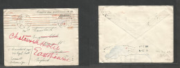 Netherlands. 1918 (22 Apr) WWI POW Mail. FM Scheveningen Camp - London, England (2 March) Fwded. Received And Marked Pai - Altri & Non Classificati