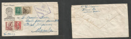 E-Estado Español. 1939 (6 Marzo) Llanes, Oviedo - Filipinas, Manila. Sobre Ilustrado Franco Franqueo Multiple 75 Cts Pes - Sonstige & Ohne Zuordnung