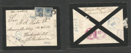 Cuba. 1909 (21 Oct) Baracoa, Oriente - USA, Washington (29 Oct) Sobre Certificado Tarifa 10cts, Mat Cert De Salida. Tran - Otros & Sin Clasificación