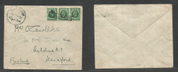 Sudan. 1936 (10 Febr) Port Sudan - England, Herseford, Aylstone Hill. GB Multifkd Envelope At 1 1/2d Rate Stline "paqueb - Soudan (1954-...)