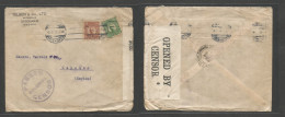 Sweden. 1919 (5 June) Stockholm - Ceylon, Colombo, Indian Ocean (July 15) Comercial Multifkd Env At 15 Ore Rate, Arrival - Sonstige & Ohne Zuordnung