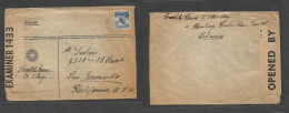 Switzerland - Xx. C. 1943, Homberg, Bubilkon, Zurich. Feldpost 1.186 1zng. Territorial Army - USA, San Francisco, CA 30c - Other & Unclassified