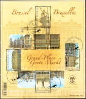 BELGIE,BELGIQUE ,2011 , COB BL 193. Bruxelles- La Grand-Place, GESTEMPELT, OBLITERE - Used Stamps