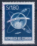 Ecuador 1958 Mi# 992 Used - International Geophysical Year / Space - South America