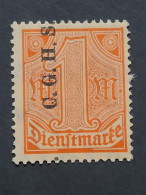 Deutsches Reich  - Dienstmarke 1 M - Servizio