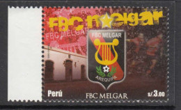 2010 Peru Melgar Football Club Complete Set Of 1 MNH - Peru