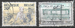 1983 Belgica Personaje Mujer-tranvia 2v. - Used Stamps