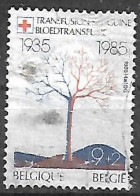 1985 Belgica Tranfusion Sanguinea- 50 Años 1v. - Used Stamps