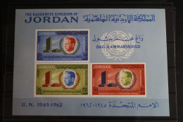 Jordanien Block 3 Postfrisch #FQ767 - Jordanie