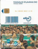 Finland - Elisa (Chip) - HPY-E107A - Elisa ADSL - 12.2002, 5€, 5.000ex, Used - Finlande