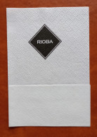 Serviette En Papier. Marque De Café Rioba. Portugal - Servilletas Publicitarias