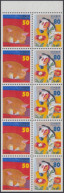 Japan H-Blatt Mit Je 5x Mi.Nr.2400+01 Tag D.Briefschreibens, Katze, Pferd Blumen - Otros & Sin Clasificación