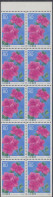 Japan H-Blatt Mit 10x Mi.Nr.2443 Präfekturmarke Hokkaido, Rhododendron - Otros & Sin Clasificación