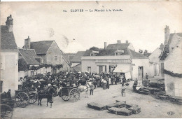 CPA 28 CLOYES Le Marchè A La Volaille - Cloyes-sur-le-Loir