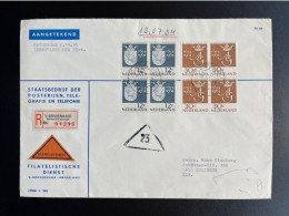 NETHERLANDS 1964 REGISTERED LETTER 'S GRAVENHAGE TO SOLINGEN 15-06-1964 NEDERLAND AANGETEKEND - Briefe U. Dokumente