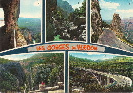 *CPM - FRANCE - PACA - LES GORGES DU VERDON - Multivues - - Provence-Alpes-Côte D'Azur