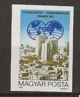 1982 MNH Hungary Mi 3534B  Imperforated Postfris** - Unused Stamps