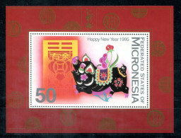 MIKRONESIEN Block 14, Bl.14 Mnh  - Chinesisches Neujahr, Chinese New Year, Nouvel An Chinois - MICRONESIA / MICRONÉSIE - Micronesia