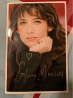 Photo Actrice Cinéma Movie De Sophie MARCEAU Dédicacée Autographe Original - Personalidades Famosas